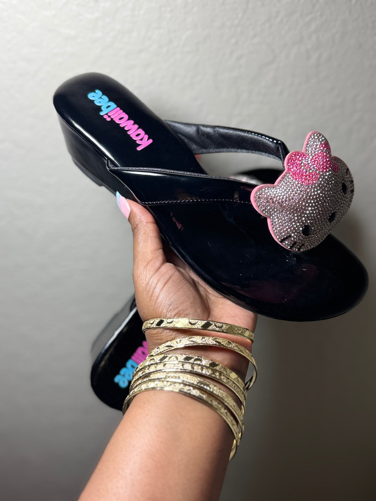Y2K Hk wedge sandals