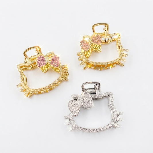Diamond HelloK Claw Clip