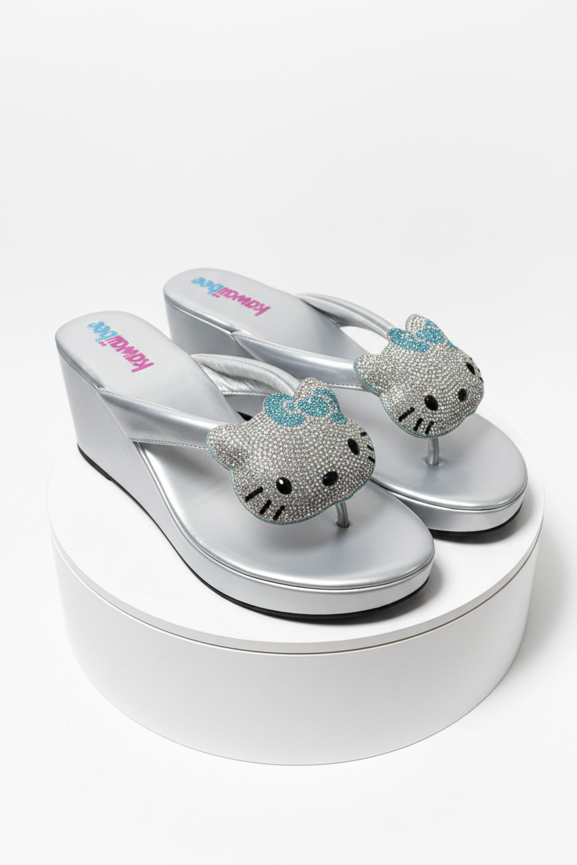 Y2K Hk wedge sandals