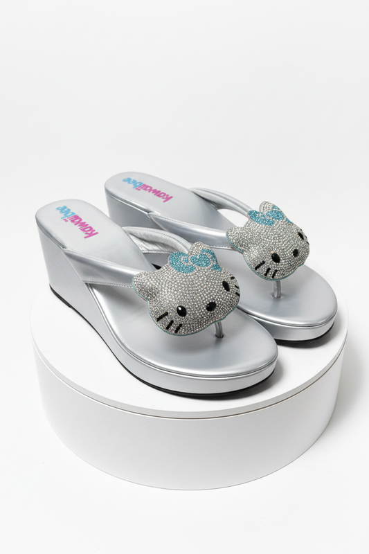 Y2K Hk wedge sandals